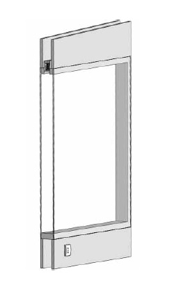 Glassed Wall Panel